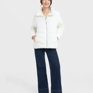 Áo khoác chần bông nữ chống thấm nước